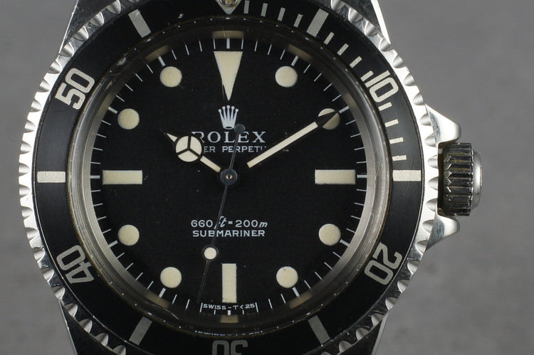 1970 Rolex Submariner 5513