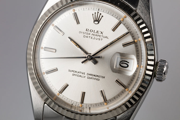 1974 Rolex DateJust 1601 with Silver Sigma Dial