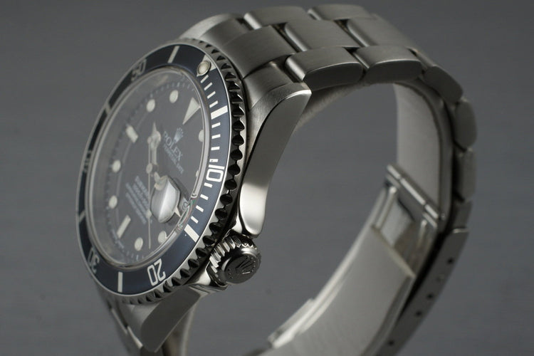2002 Rolex Submariner 16610