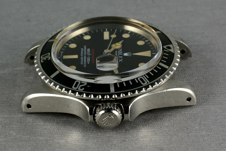 Rolex Red Submariner Ref: 1680 Mark V Unpolished