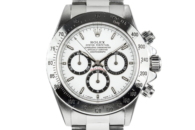 1995 Rolex Zenith Daytona 16520 White Dial