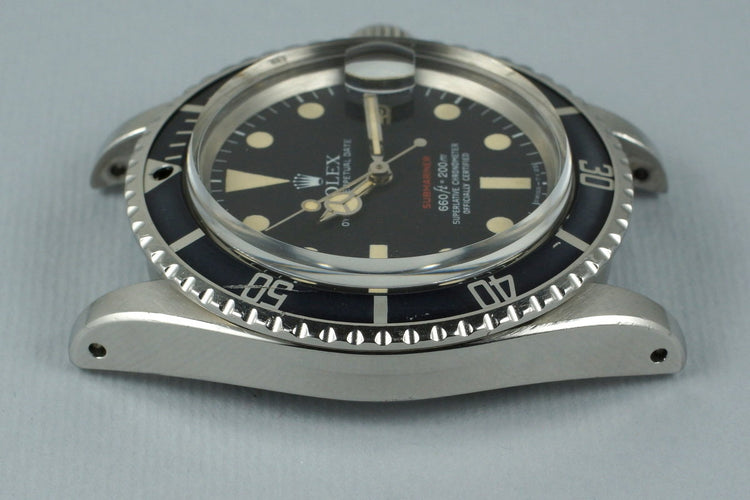 1971 Rolex Red Submariner 1680 Mark V Dial