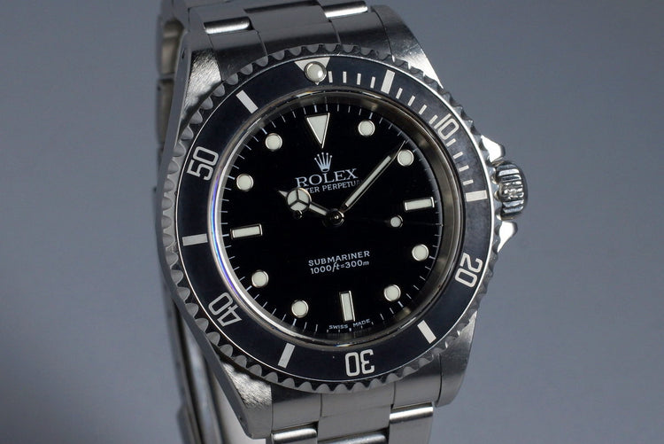 2002 Rolex Submariner 14060M