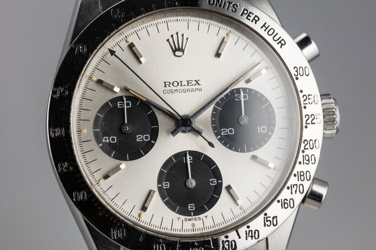 1965 Rolex Daytona 6239 "Long Hand" Silver Dial with Guarantee