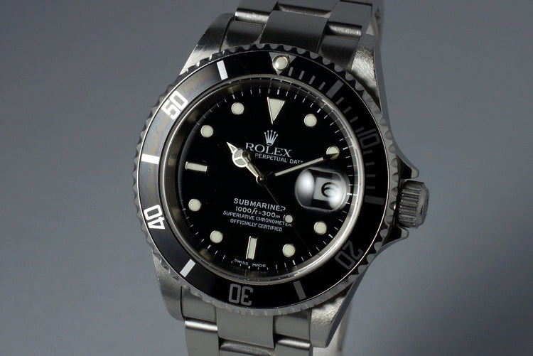 2005 Rolex Submariner 16610