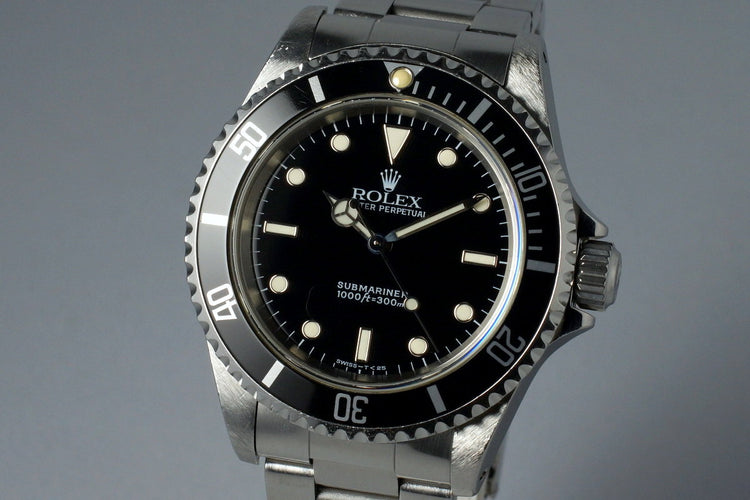 1995 Rolex Submariner 14060 with Box and Papers