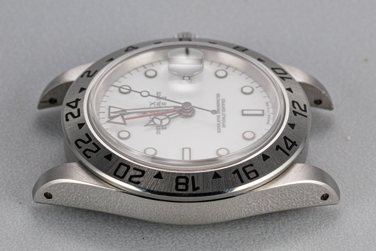 1997 Rolex Explorer II 16570 White Dial