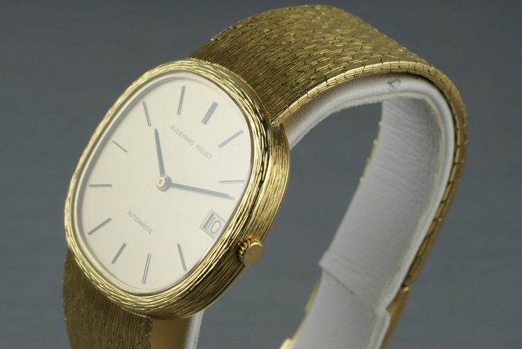 Vintage Audemars Piguet 18K with Mesh Bracelet