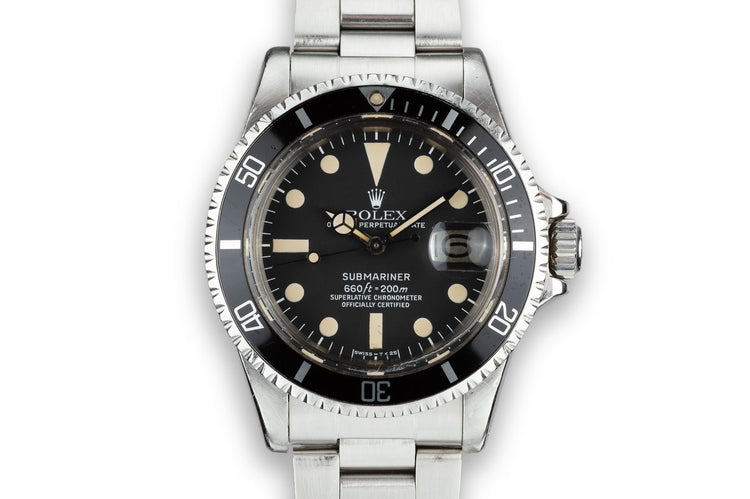 1978 Rolex Submariner 1680 with Box and Papers