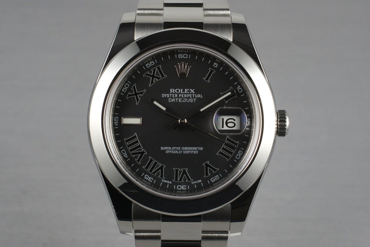 2014 Rolex DateJust 116300 with Box and Papers