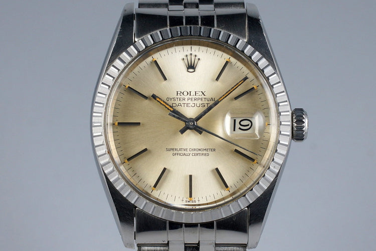 1978 Rolex DateJust 16030 Silver Dial