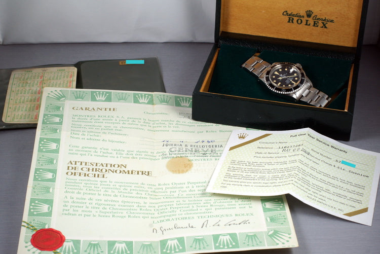 1978 Rolex Submariner 1680 with Box and Papers