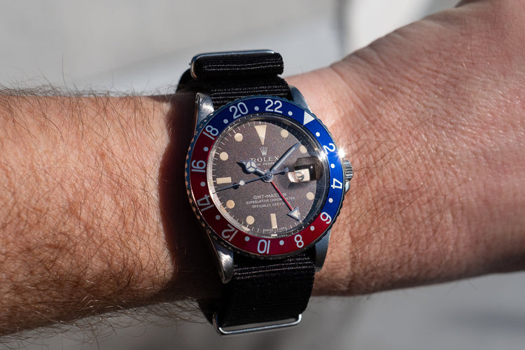 1967 Rolex GMT-Master 1675 Tropical brown Dial