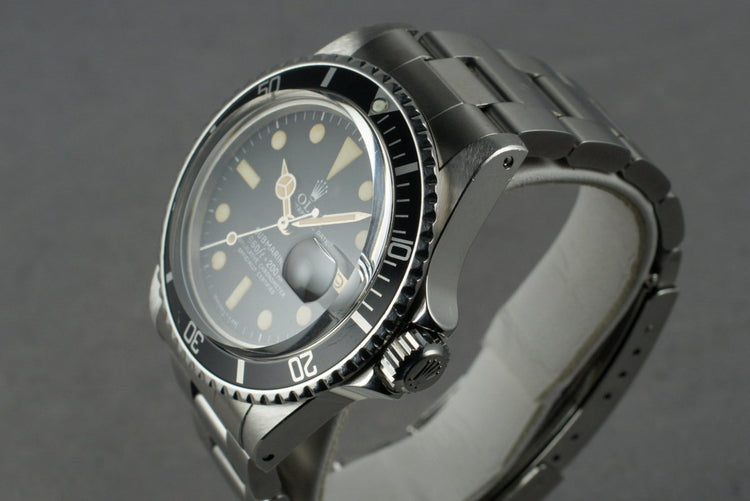 1979 Rolex Submariner 1680 with RSC Papers