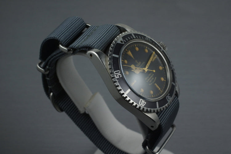 1963 Tudor Submariner 7928 PCG Gilt Chapter Ring Dial