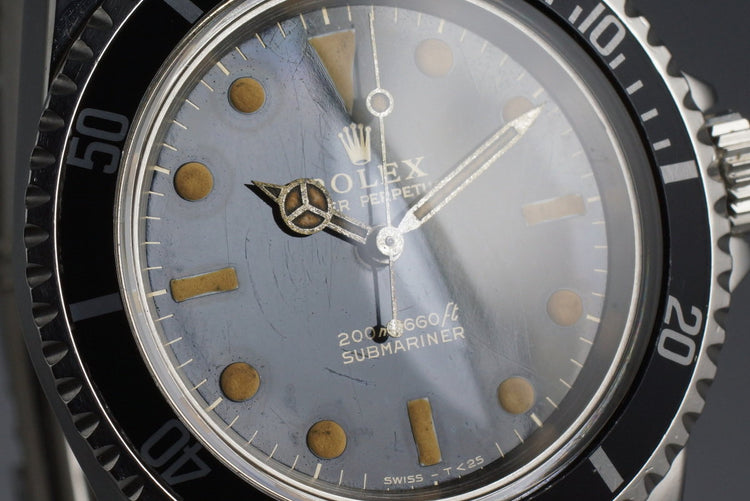 1965 Rolex Submariner 5513 Glossy Gilt Dial