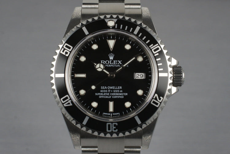 2006 Rolex Sea Dweller 16600T