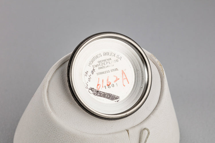 1973 Rolex DateJust 1601 with No Lume Silver Linen Dial