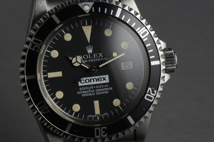 1979 Rolex Sea Dweller 1665 COMEX with Box and Papers