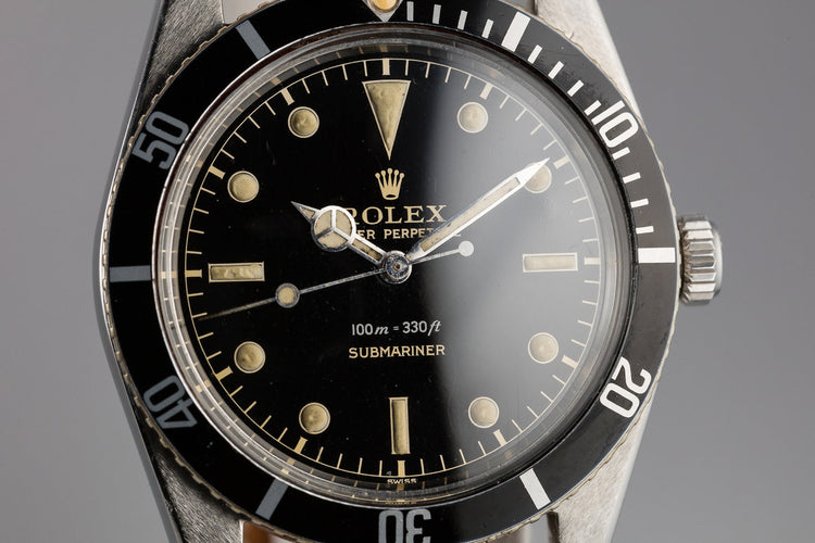 1958 Rolex Submariner 5508 Gilt Dial