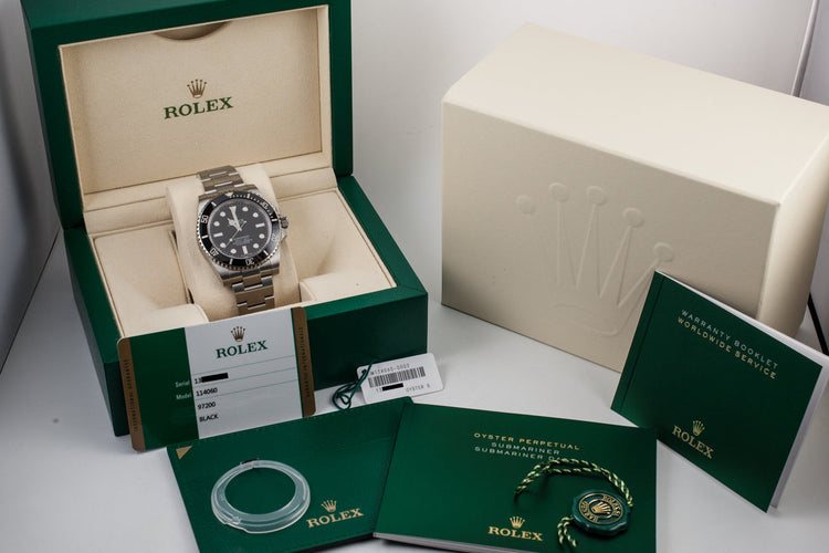 2017 Rolex Submariner 114060 with Box and Papers