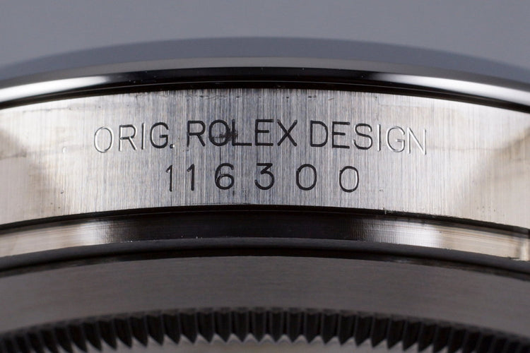 2015 Rolex DateJust 116300 with Box and Papers