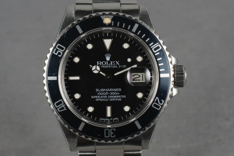 1986 Rolex Submariner 16800