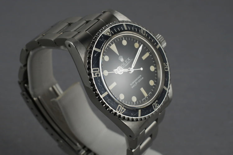 Rolex Submariner 5513 with Maxi Mark 3 dial