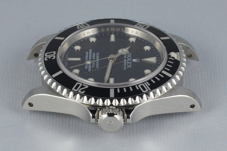 2009 Rolex Submariner 14060M with 4 Line Dial