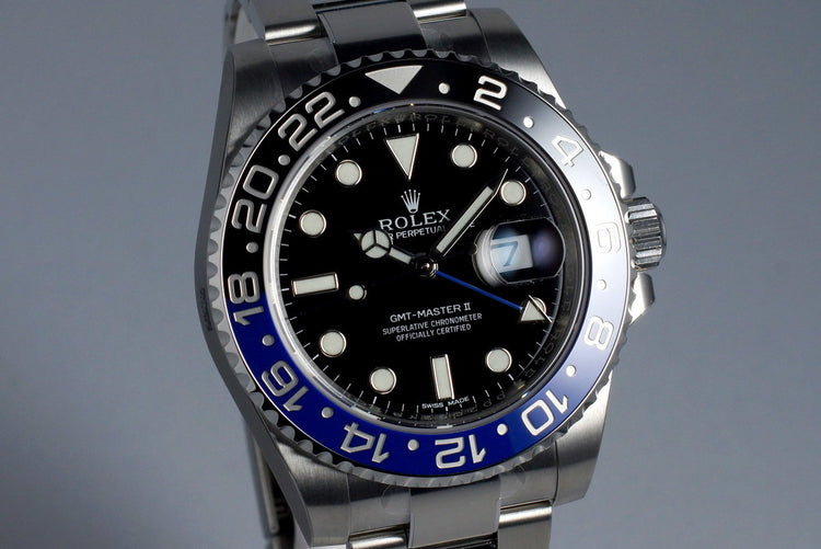 2016 Rolex GMT II 116710BLNR with Box and Papers MINT