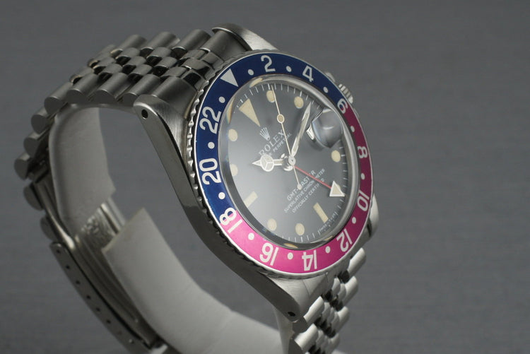 Rolex GMT 1675 with Mark 1 Dial