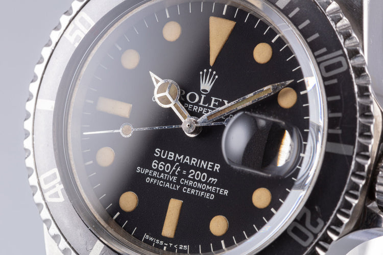 1978 Vintage Rolex Submariner 1680 with Box and Papers