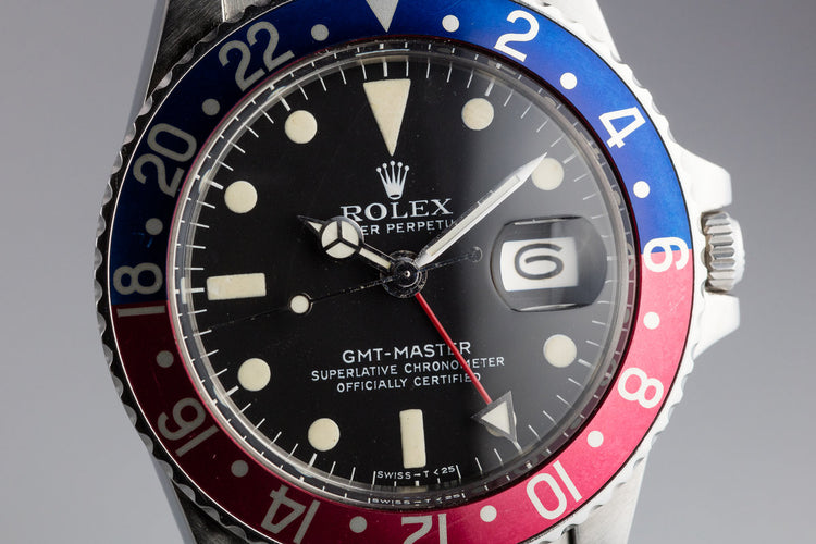 1978 Rolex GMT-Master 1675 "Pepsi" with Box and Papers