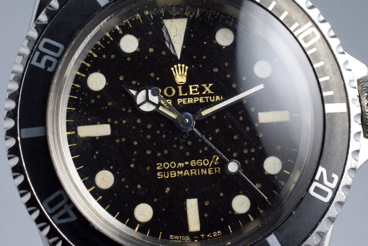 1966 Rolex Submariner 5513 Gilt Dial