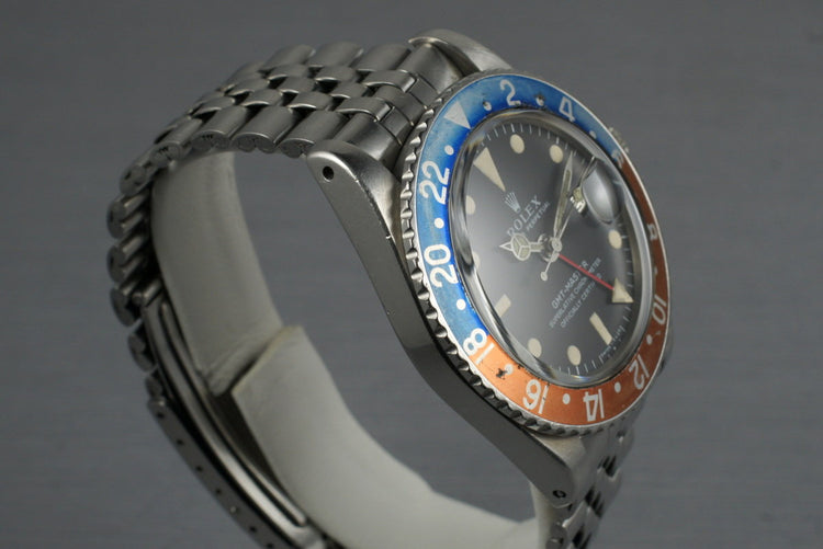 1968 Rolex GMT 1675 with Mark 1 Dial