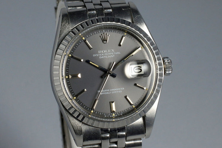 1972 Rolex DateJust 1603 Gray Sigma Dial