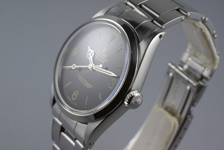 1966 Rolex Explorer 1 1016 Glossy Gilt Dial