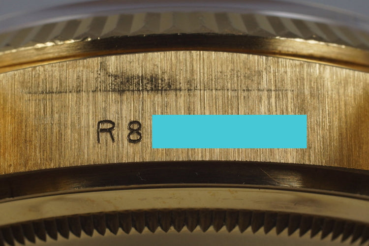 1988 YG Day-Date 18038 Burled Wood Dial