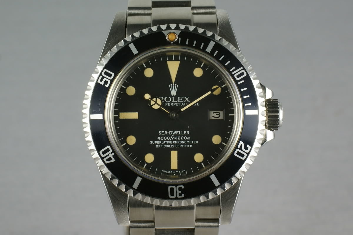 Post Margaret Mitchell synd HQ Milton - Rolex Sea Dweller 16660 Matte Dial, Inventory #1110, For Sale