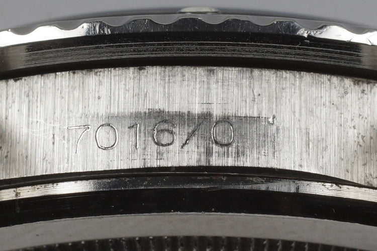 1968 Tudor Submariner 7016/0 Black Snowflake