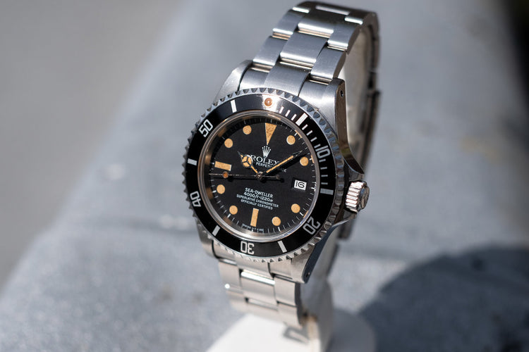 1980 Rolex Sea-Dweller 16660 Matte Dial with Box and Papers