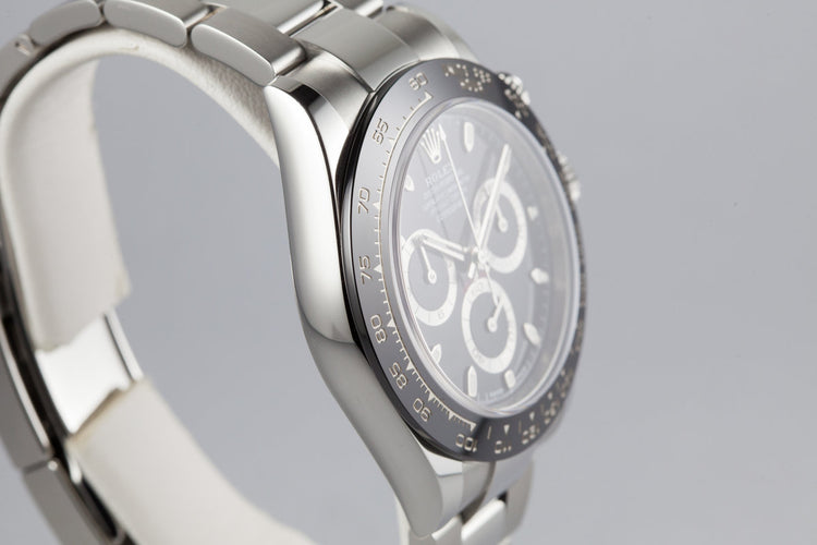 2016 Rolex Ceramic Daytona 116500LN Black Dial with Box and Papers