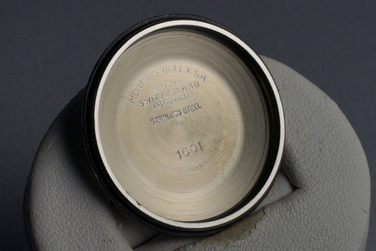 1968 Rolex Datejust 1601 Silver Linen Dial