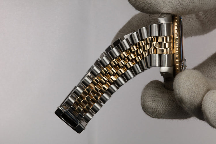 1982 Rolex Two-Tone GMT-Master 16753 Root Beer Nipple Dial with Box and Papers