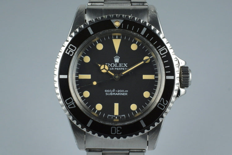 1967 Rolex Submariner 5513 Pre Comex Dial