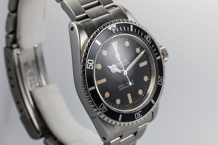 1967 Rolex Submariner 5513 Meters First Dial