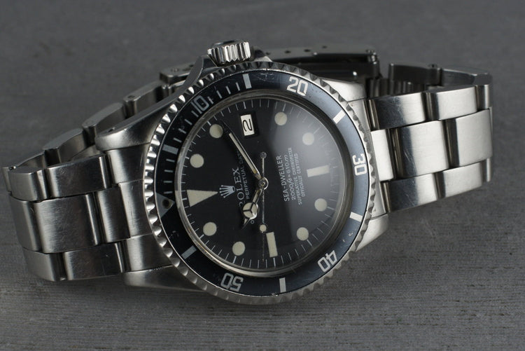 1979 Rolex Sea Dweller Ref 1665 Rail Dial