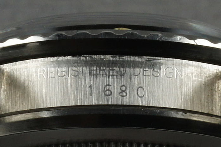 1971 Rolex Red Submariner 1680 Mark 4 with Orange Colored Lume