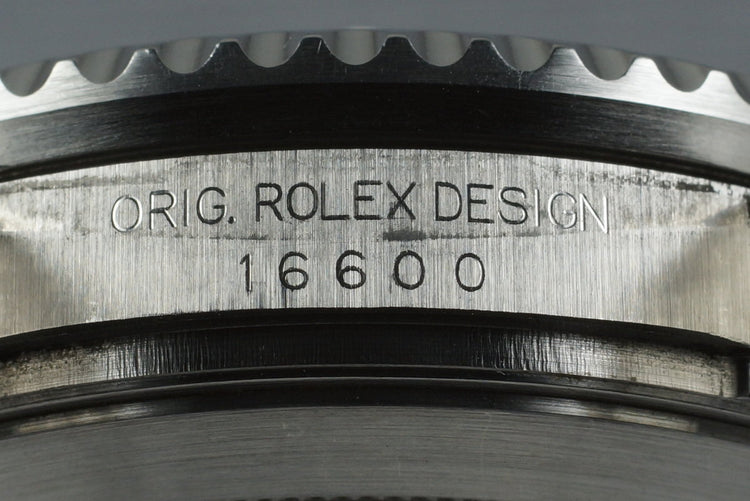 2001 Rolex Sea Dweller 16600