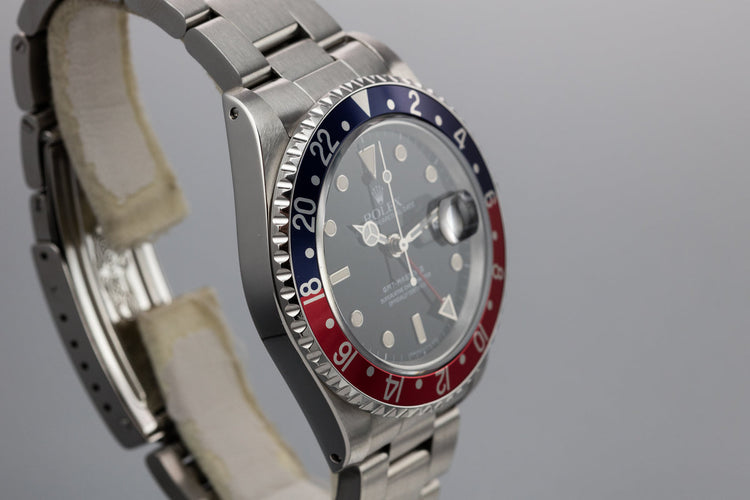1989 Rolex GMT-Master II 16710 "Pepsi" with Box